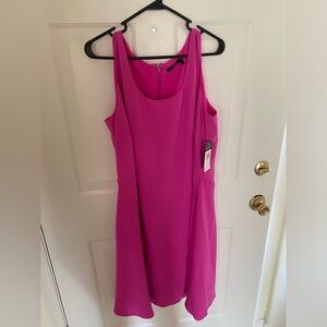 Exotic pink color Ralph Lauren brand dress , new with tags